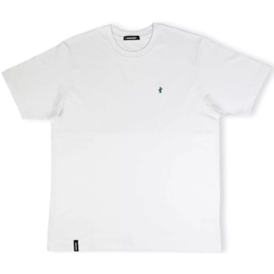 Organic Monkey  T-Shirts & Poloshirts Spikey Lee T-Shirt - White günstig online kaufen