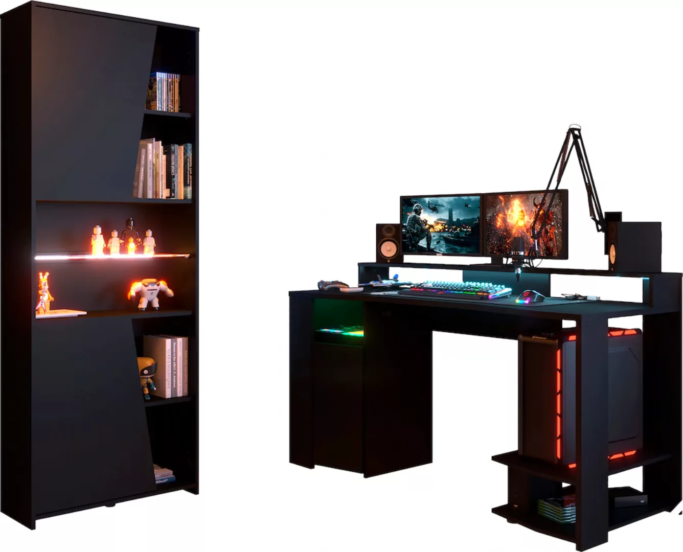 Parisot Jugendzimmer-Set "Gaming - Set", (2 tlg.), Gaming-Set günstig online kaufen