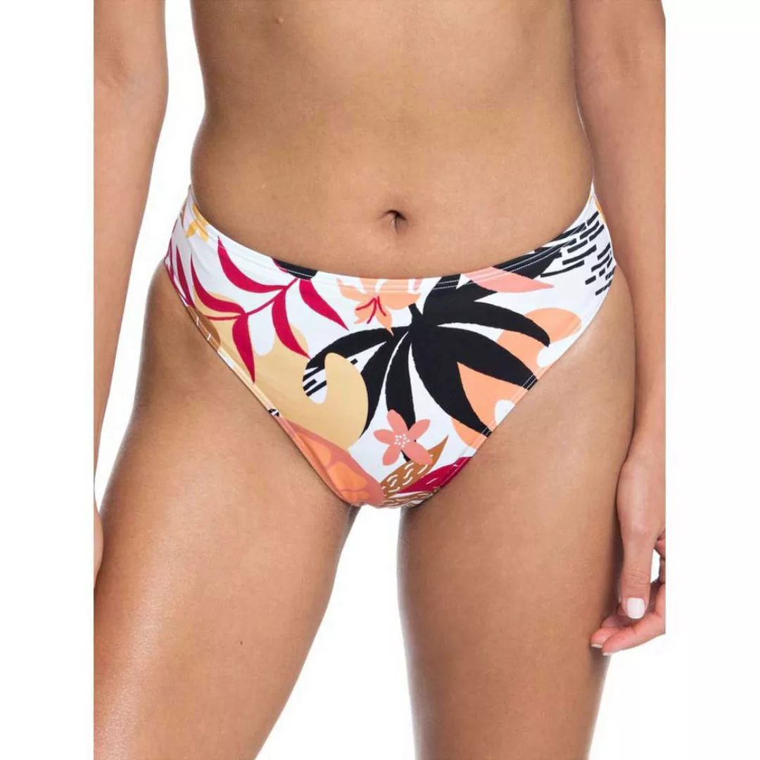 Roxy Pop Surf Hg Lg Bikinihose Mit Mittlerer Taille M Bright White Nirantar günstig online kaufen