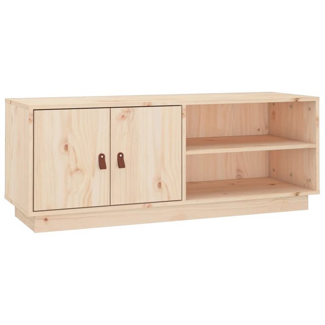 vidaXL TV-Schrank TV-Board 105x34x40 cm Massivholz Kiefer günstig online kaufen