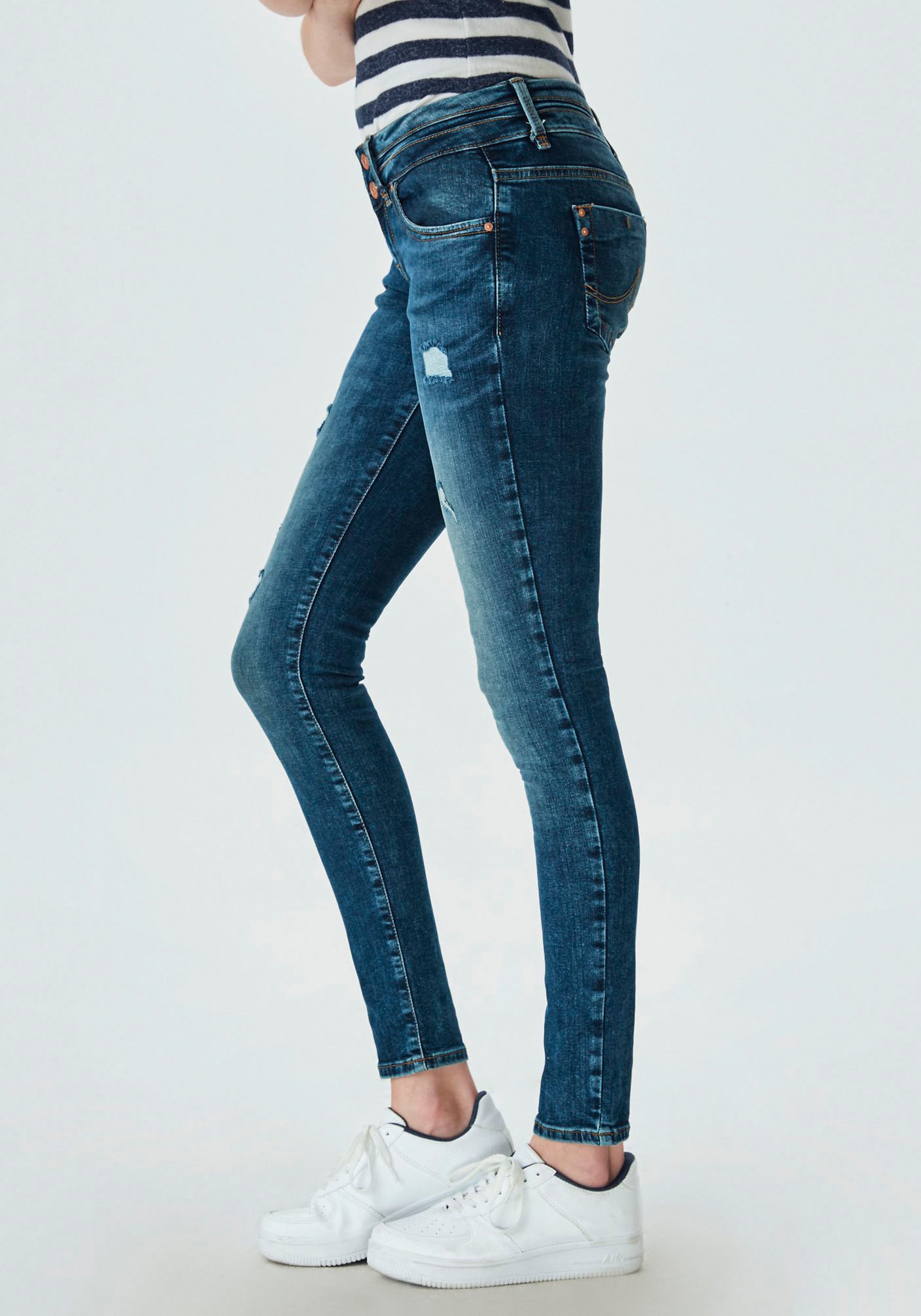 LTB Skinny-fit-Jeans Julita X mit extra-engem Bein, niedriger Leibhöhe und günstig online kaufen