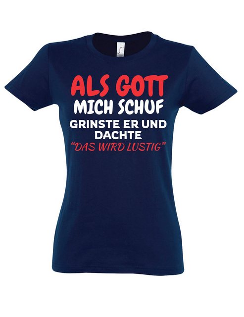 Youth Designz Print-Shirt Lustiger Aufdruck Damen T-shirt Scherz Spruch mit günstig online kaufen