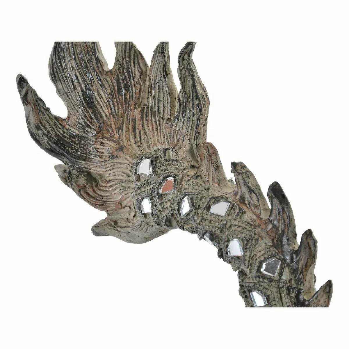 Deko-figur Dkd Home Decor Drache Harz Kristall (52 X 13.5 X 31 Cm) günstig online kaufen