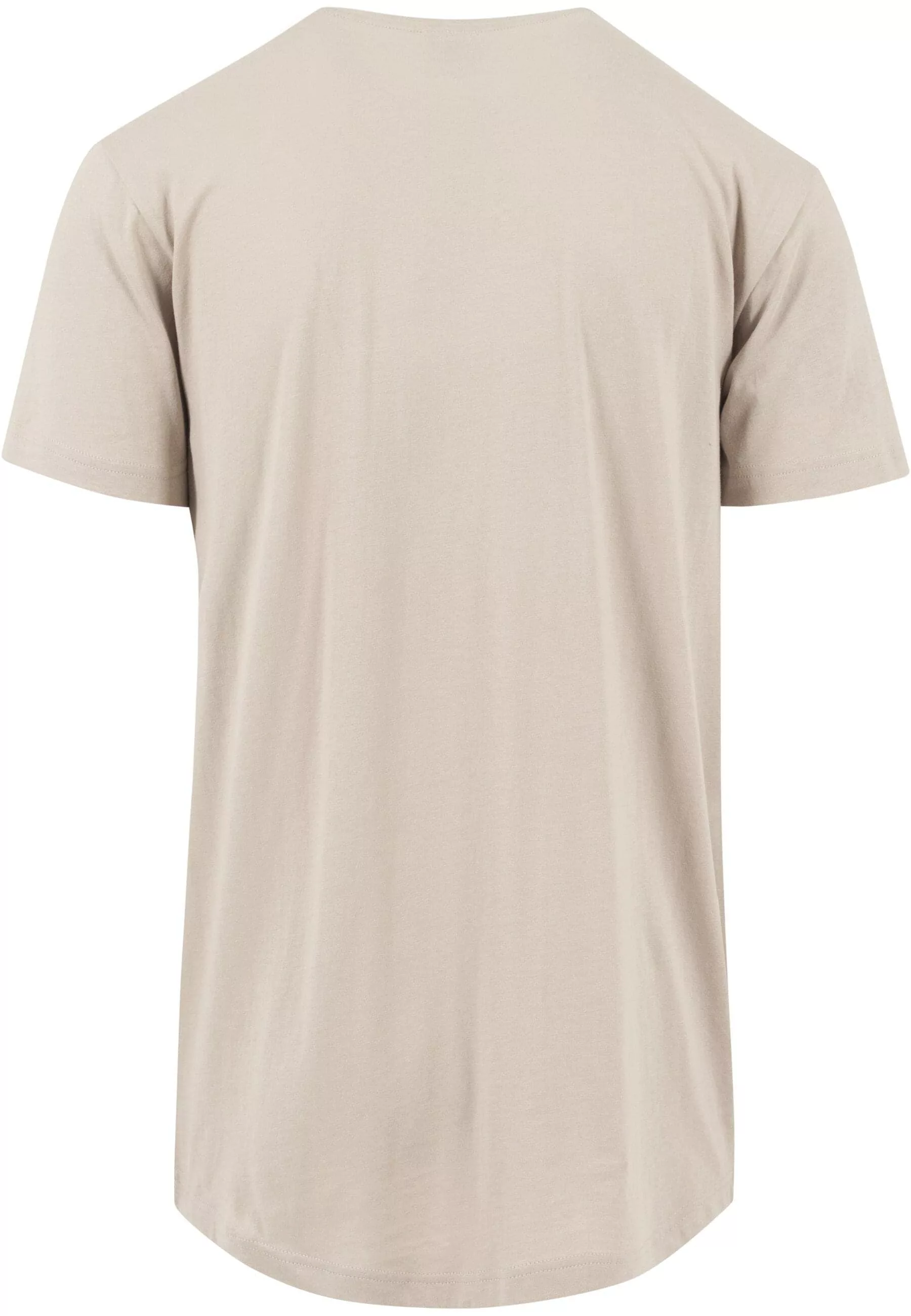 URBAN CLASSICS Kurzarmshirt "Urban Classics Herren Shaped Long Tee" günstig online kaufen