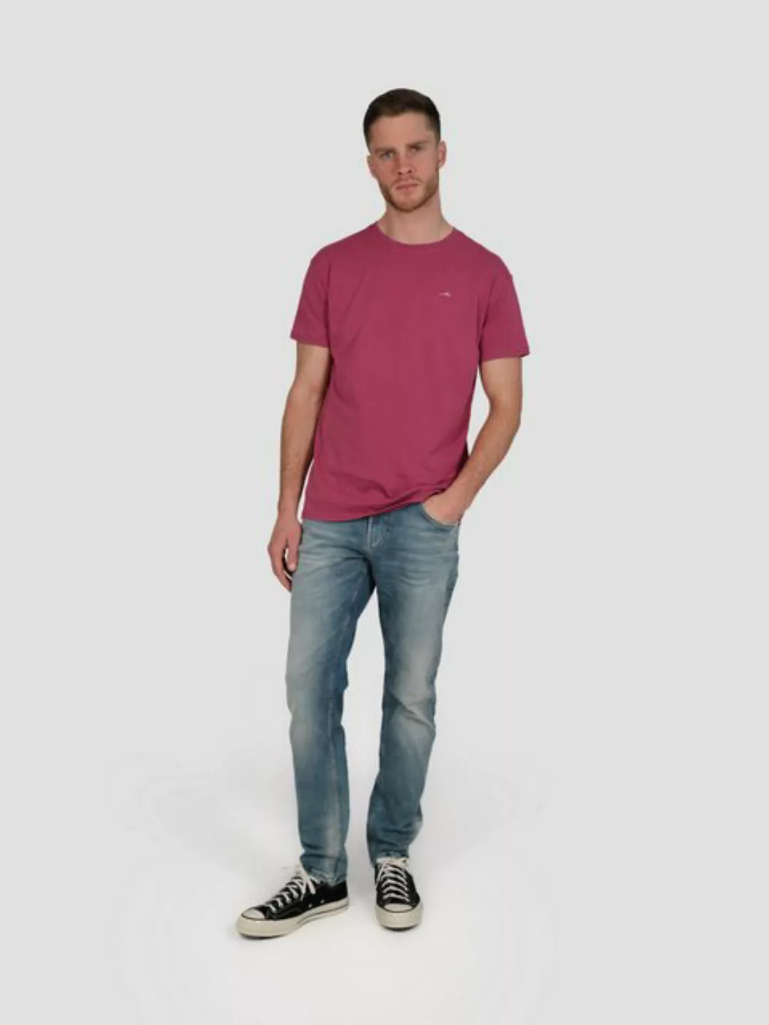 Miracle of Denim T-Shirt Men Roundneck Basic T-Shirt (1-tlg) günstig online kaufen