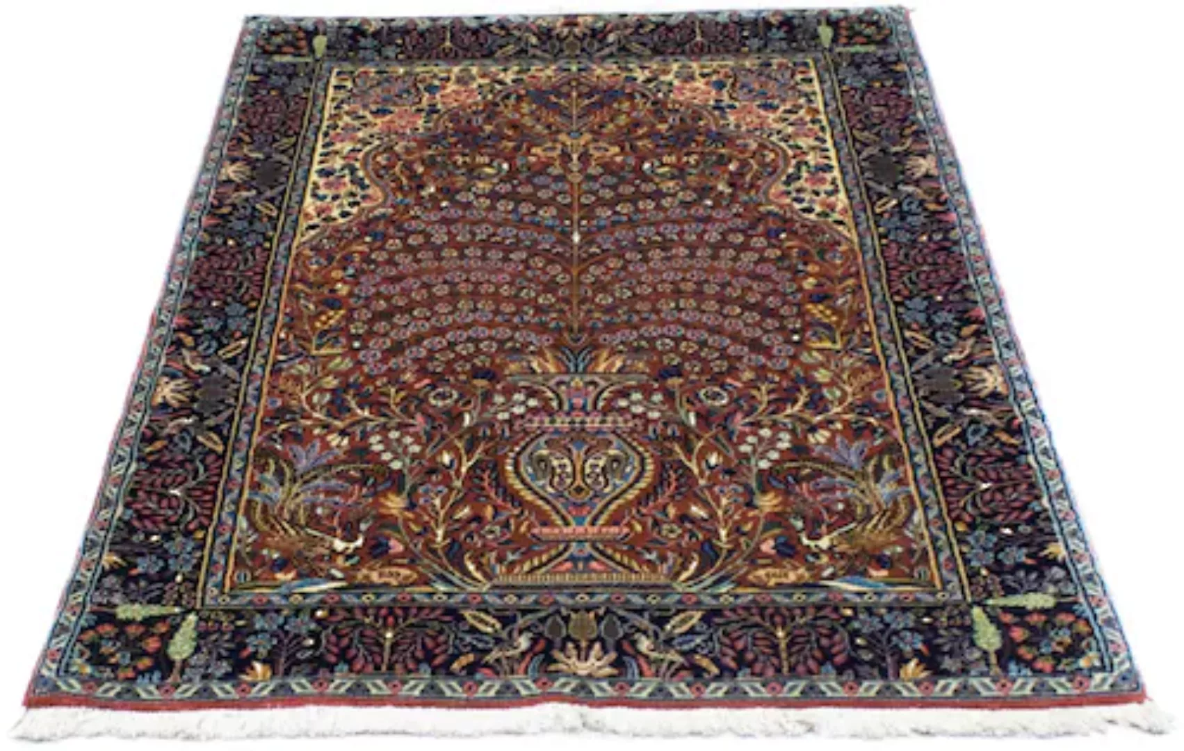 morgenland Wollteppich »Rafsanjan Teppich handgeknüpft rot«, rechteckig günstig online kaufen