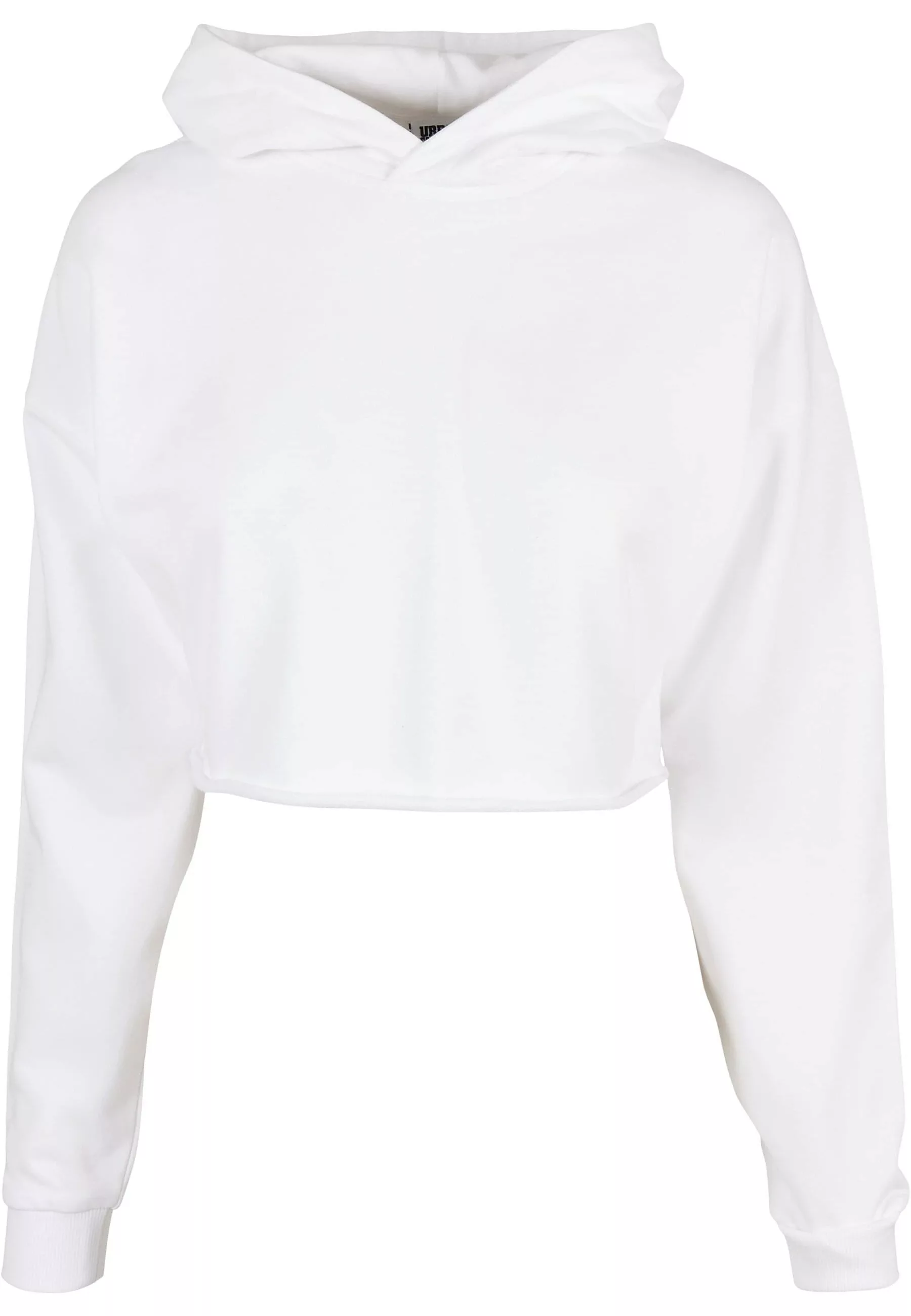 URBAN CLASSICS Rundhalspullover "Urban Classics Damen Ladies Oversized Crop günstig online kaufen