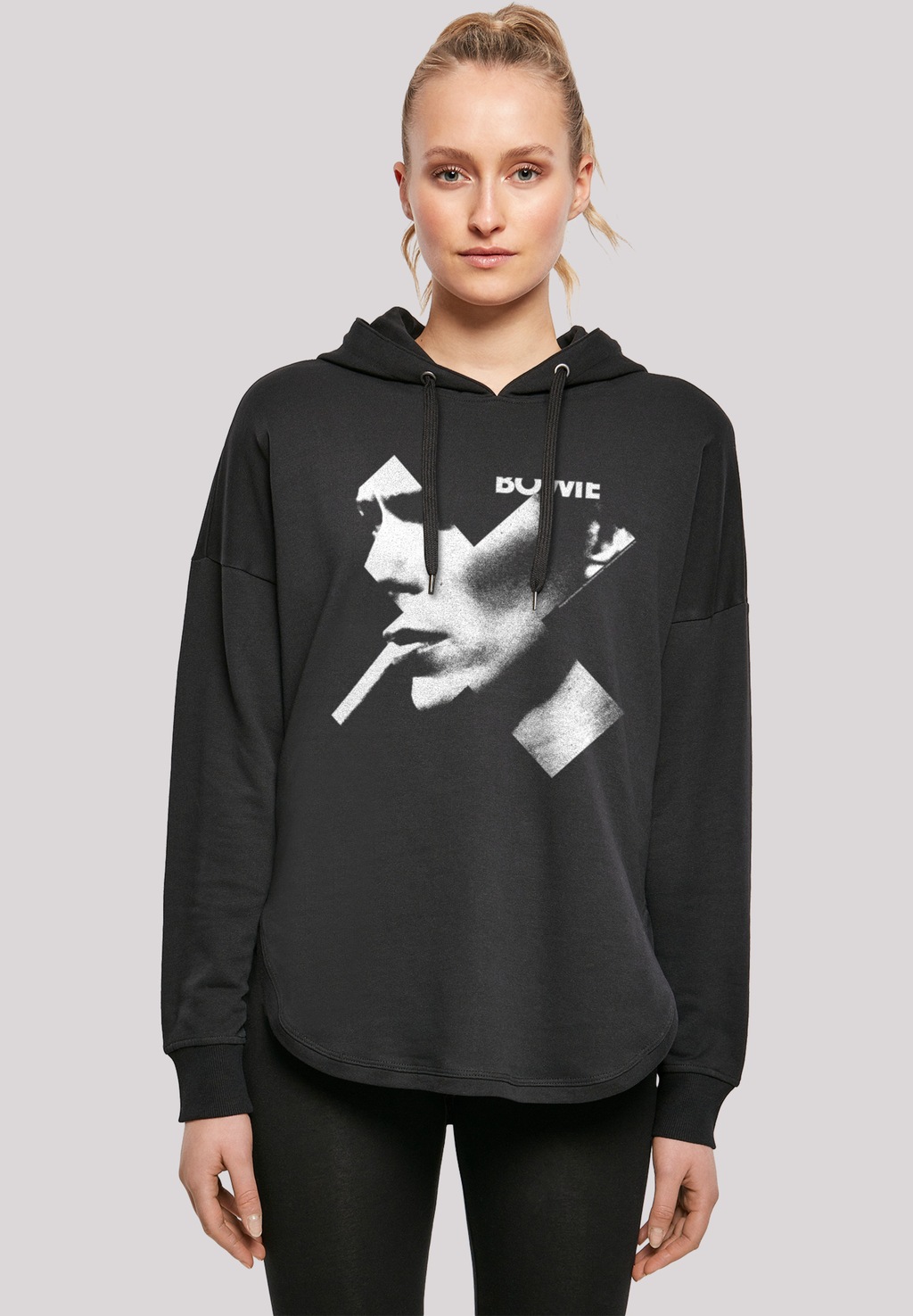 F4NT4STIC Kapuzenpullover "David Bowie Cross Smoke Kreuz", Print günstig online kaufen