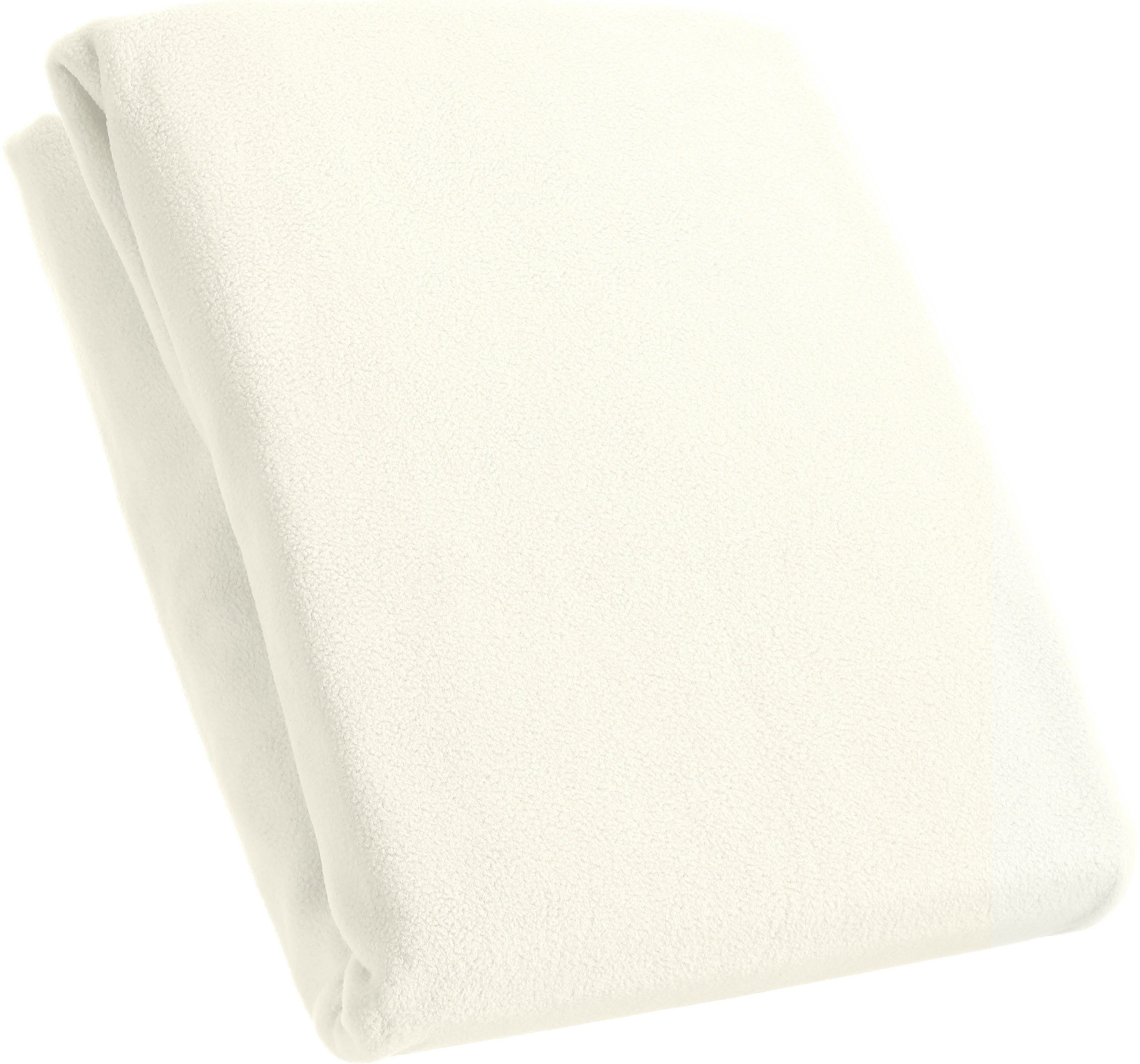 KUM Spannbettlaken Mikrofaser-Fleece Spannbetttuch, Microfaser-Fleece, Gumm günstig online kaufen