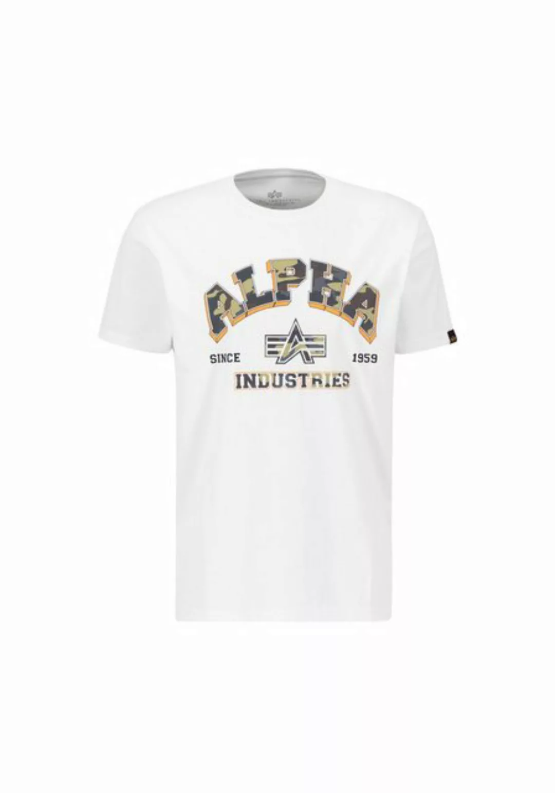 Alpha Industries T-Shirt Alpha Industries Men - T-Shirts College Camo T günstig online kaufen