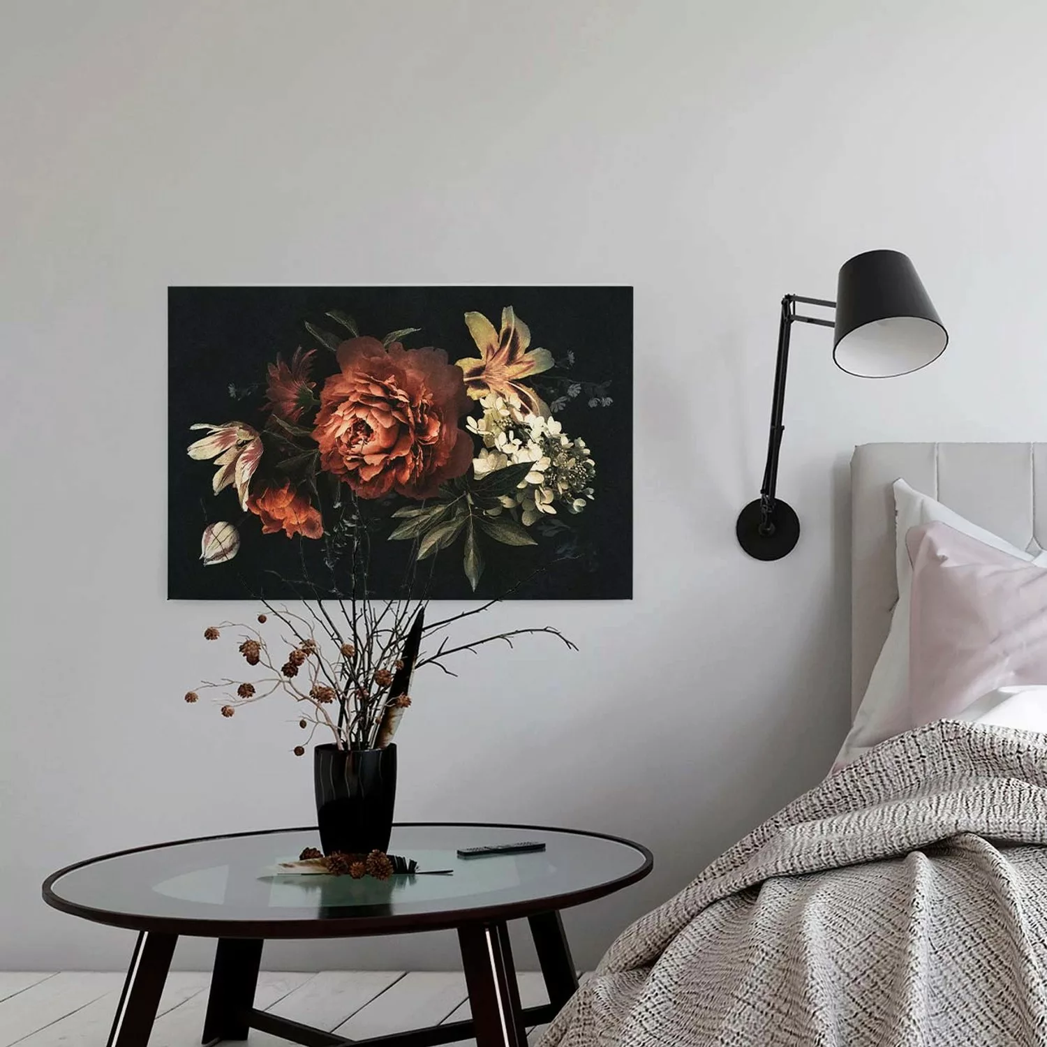 A.S. Création Leinwandbild "drama queen", Kunst-Blumen-Kinder, (1 St.), Kei günstig online kaufen