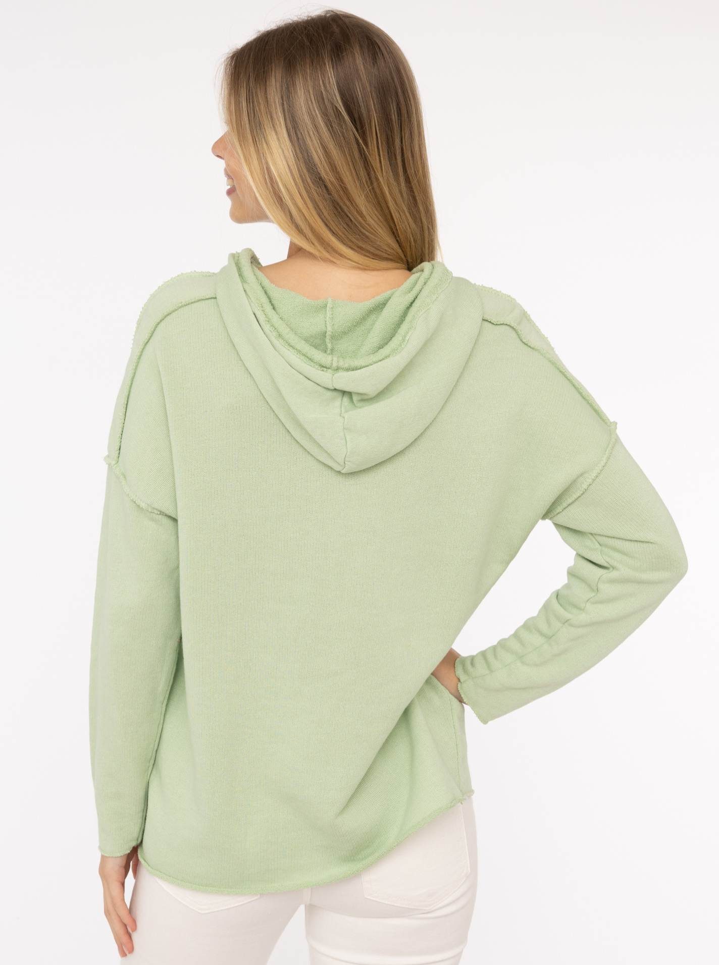 Zwillingsherz Hoodie "Love Yourself" Kapuze, Flockprint, günstig online kaufen