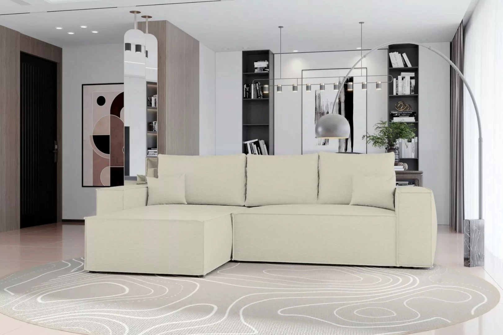 Stylefy Ecksofa Lydia, L-Form, Eckcouch, Ottomane links oder rechts bestell günstig online kaufen