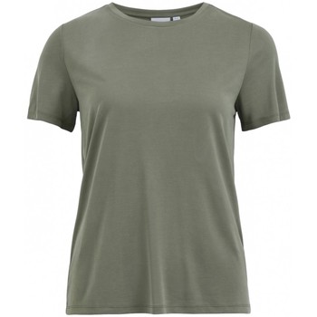 Vila  Sweatshirt Modala O Neck T-Shirt - Four Leaf Clover günstig online kaufen