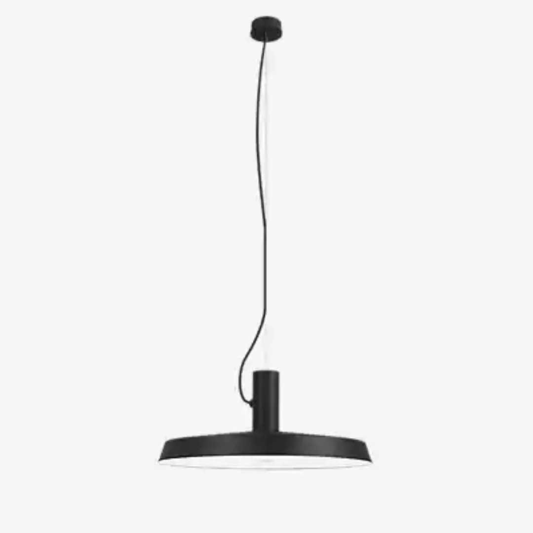 Wever & Ducré Roomor Office Cable 1.0 Pendelleuchte LED, schwarz/opal - 3.0 günstig online kaufen