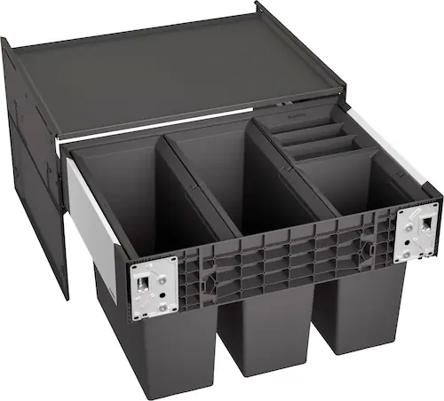 Blanco Mülltrennsystem »Select II 60/4«, 4 Behälter, Kunststoff, Stahlblech günstig online kaufen