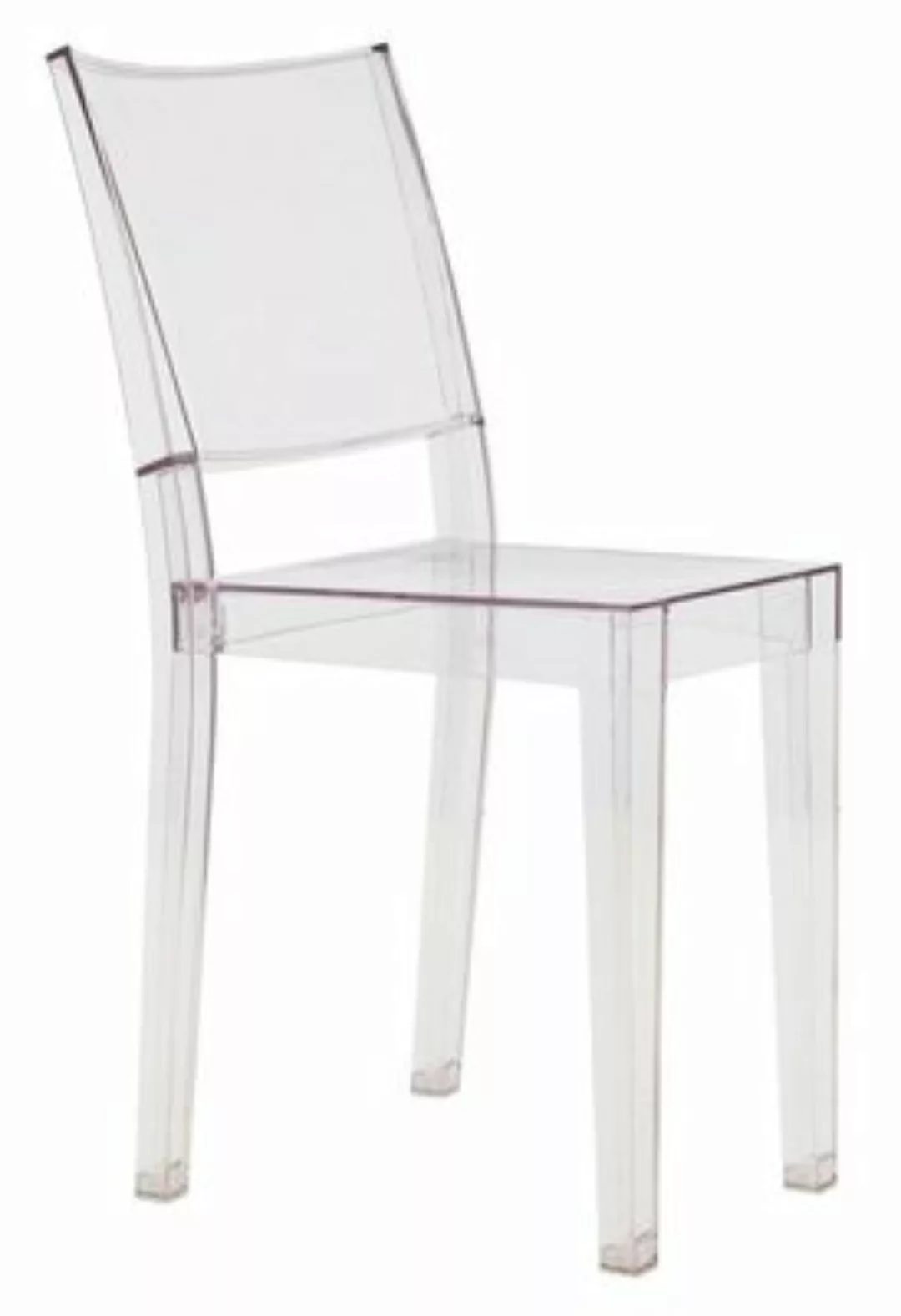 Stapelbarer Stuhl La Marie plastikmaterial transparent - Kartell - Transpar günstig online kaufen