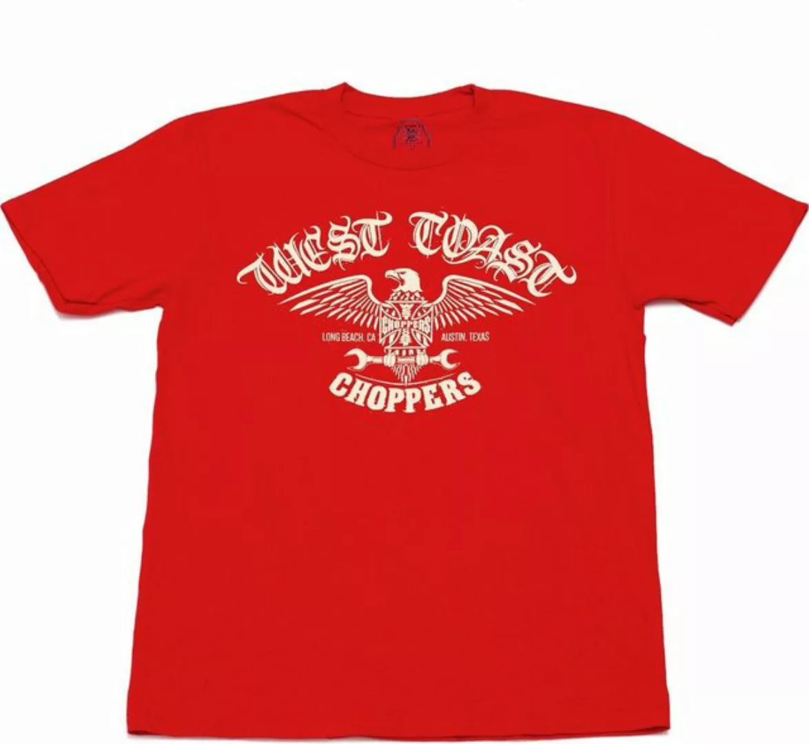 West Coast Choppers T-Shirt Wrench Tee Red günstig online kaufen