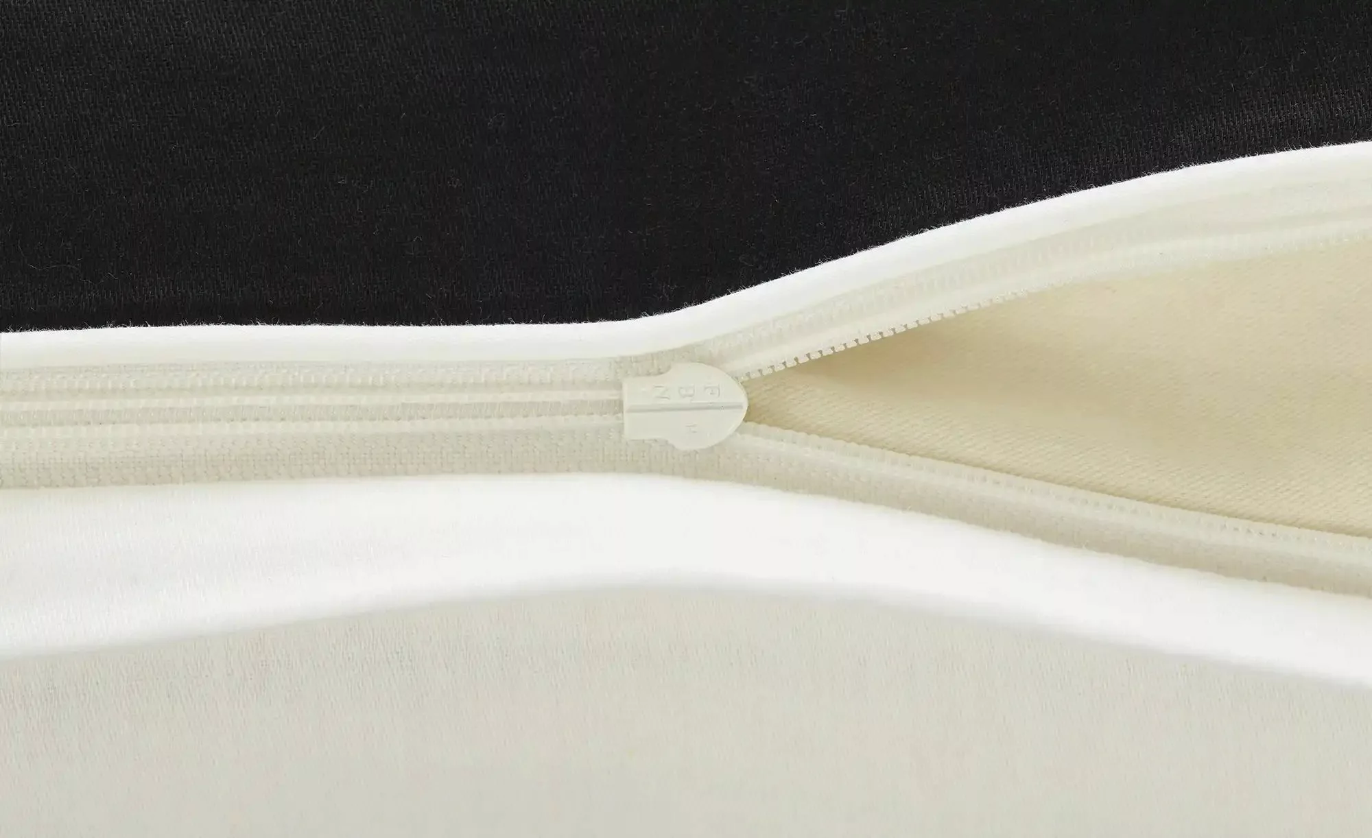como Satin Wende-Bettwäsche  Satin Piping ¦ schwarz ¦ Maße (cm): B: 155 Bet günstig online kaufen