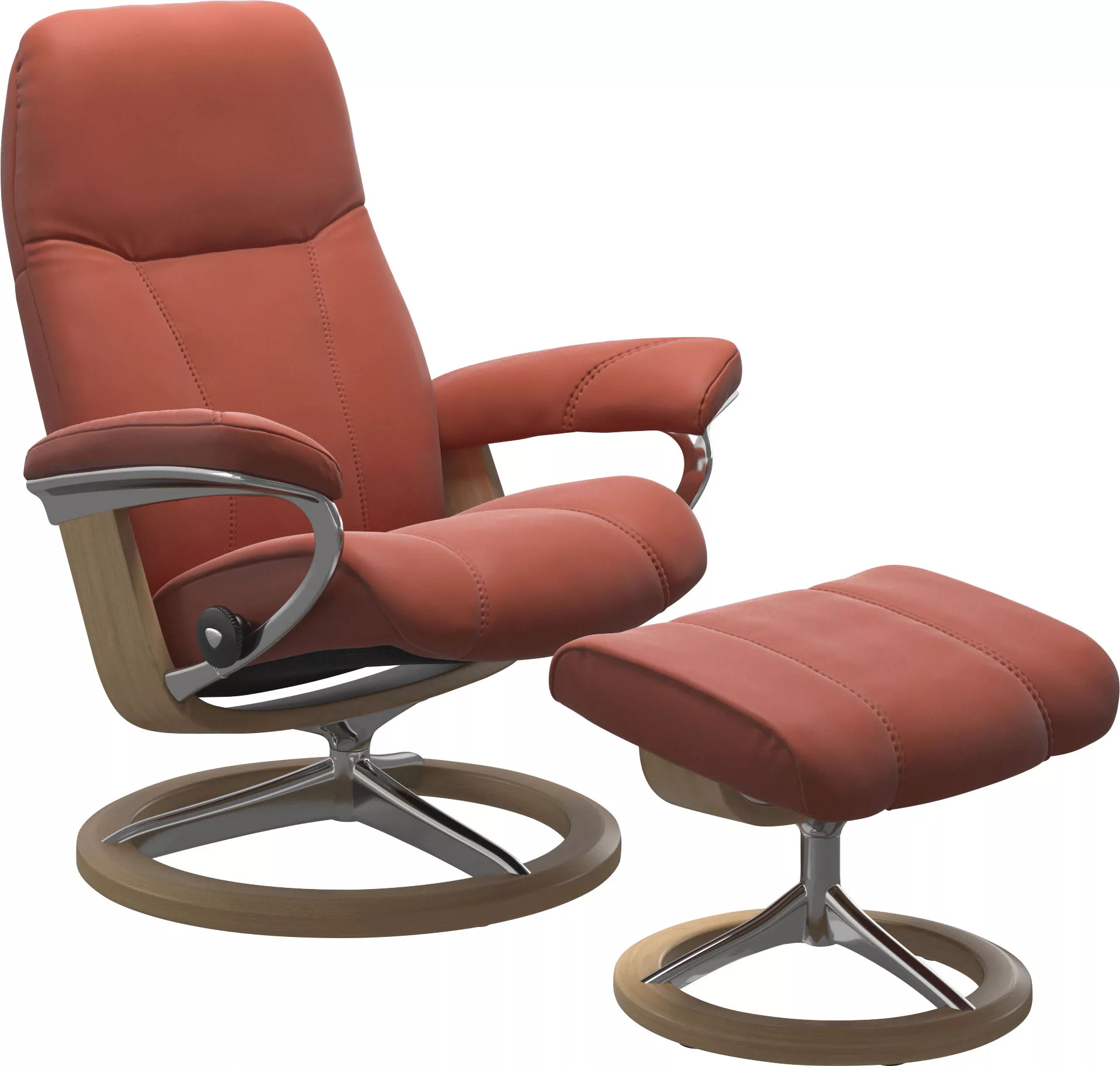 Stressless® Relaxsessel »Consul«, (Set, Relaxsessel mit Hocker), mit Hocker günstig online kaufen