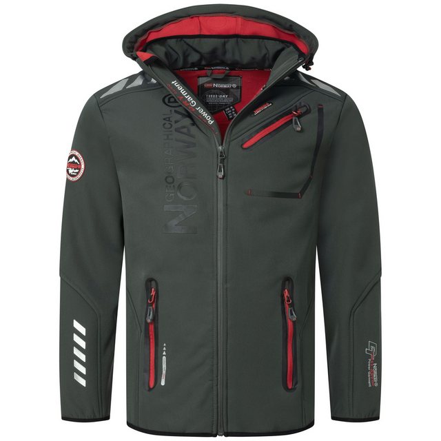 Geographical Norway Softshelljacke Herren Jacke Herbst Winter Regen Übergan günstig online kaufen