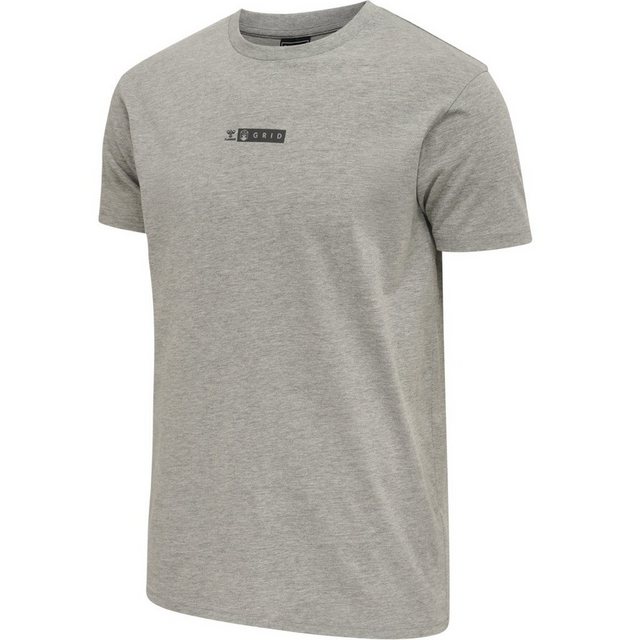 hummel Kurzarmshirt hmlOFFGRID TEE S/S GREY MELANGE/FORGED IRON günstig online kaufen