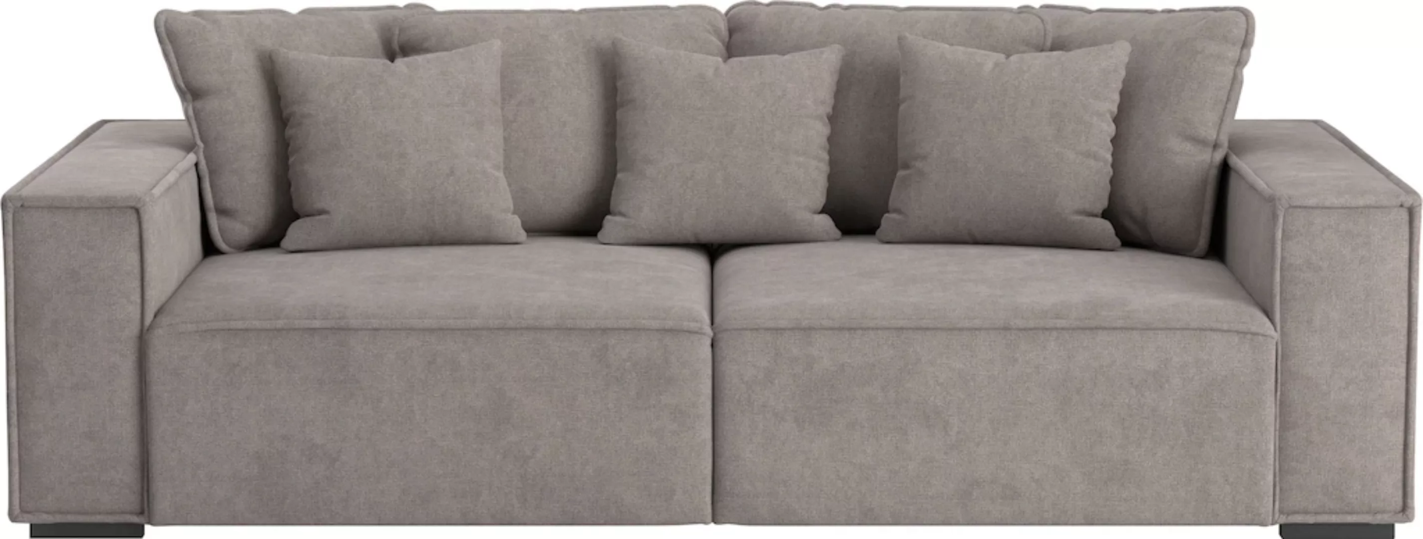 INOSIGN Big-Sofa "Surf", mit 7 Kissen, gemütlicher Sitzkomfort günstig online kaufen