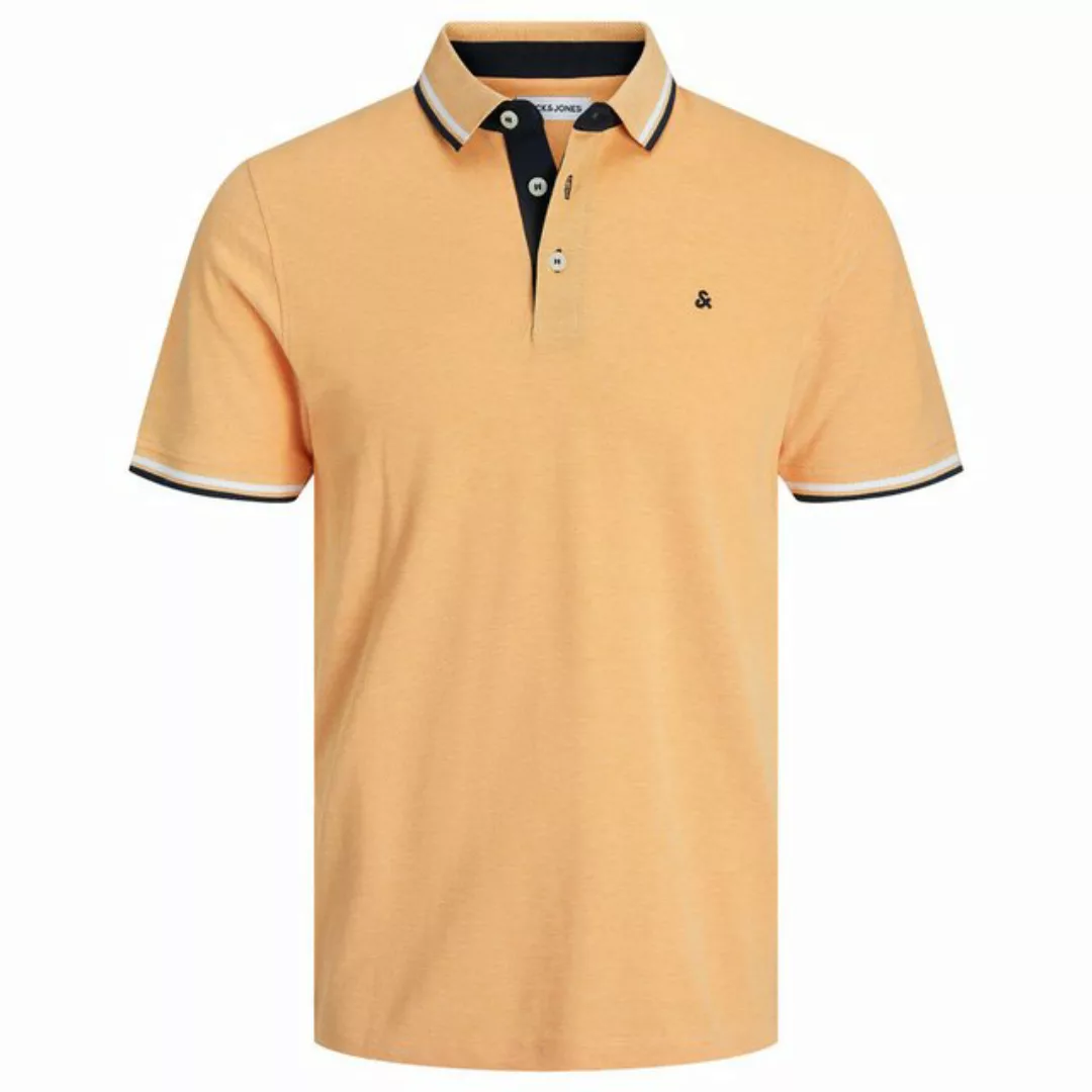 Jack & Jones Poloshirt Große Größen Poloshirt JJEPAULOS pfirsich melange Ja günstig online kaufen