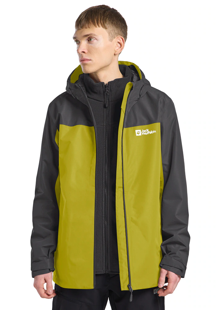 Jack Wolfskin 3-in-1-Funktionsjacke "TAUBENBERG 3IN1 JKT M", mit Kapuze günstig online kaufen