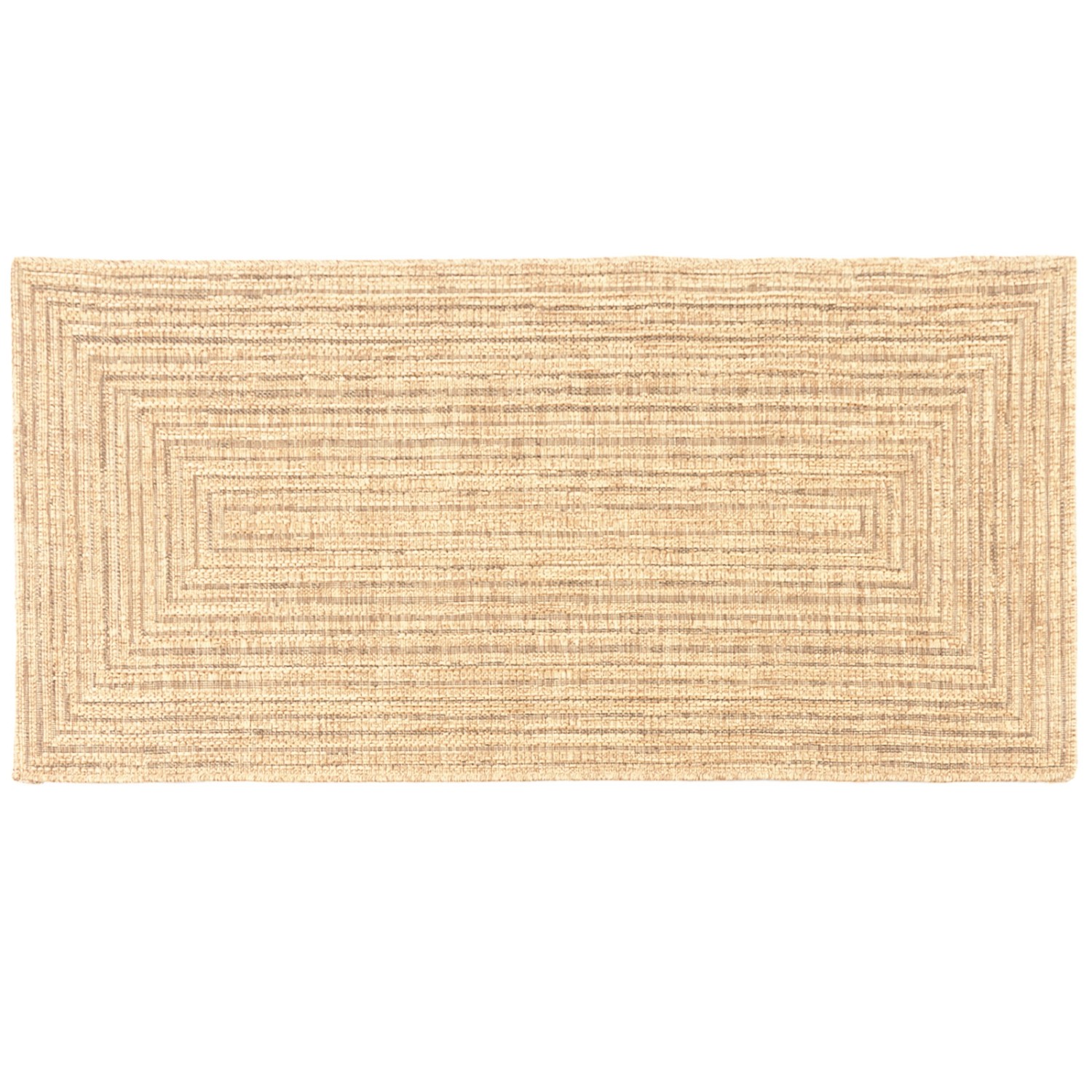 KARAT Outdoorteppich Tiffany Stilvoller Außenteppich in Jute Optik Beige 80 günstig online kaufen