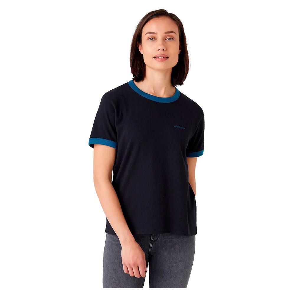 Wrangler Relaxed Ringer Kurzärmeliges T-shirt S Majolica Blue günstig online kaufen