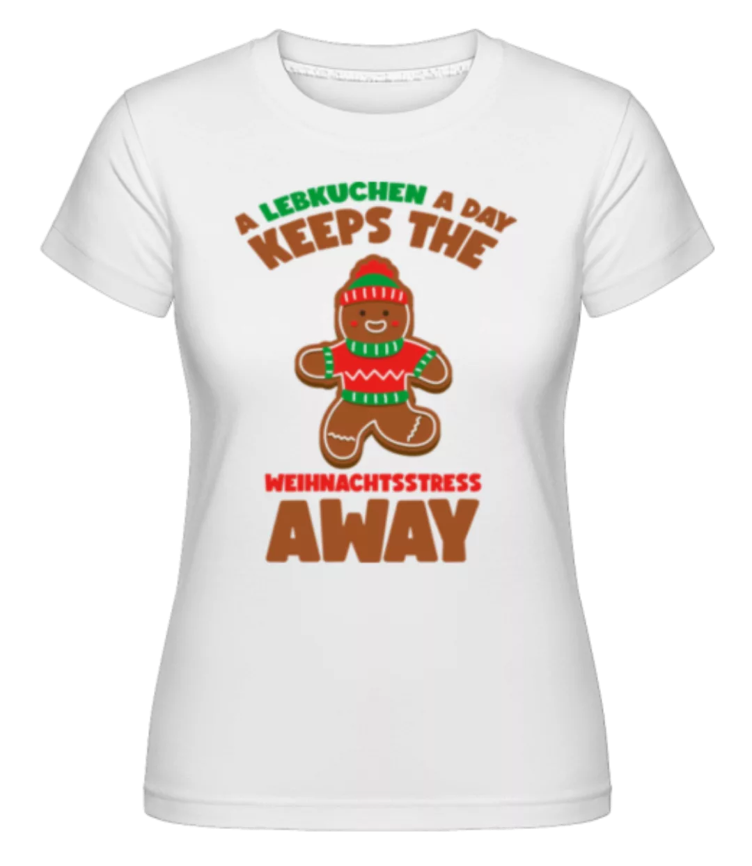 Keeps Weihnachtsstress Away · Shirtinator Frauen T-Shirt günstig online kaufen