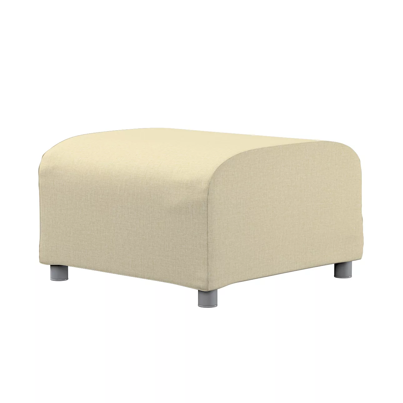 Bezug für Klippan Hocker, olivgrün-creme, Husse, Klippan Hocker, Living (16 günstig online kaufen