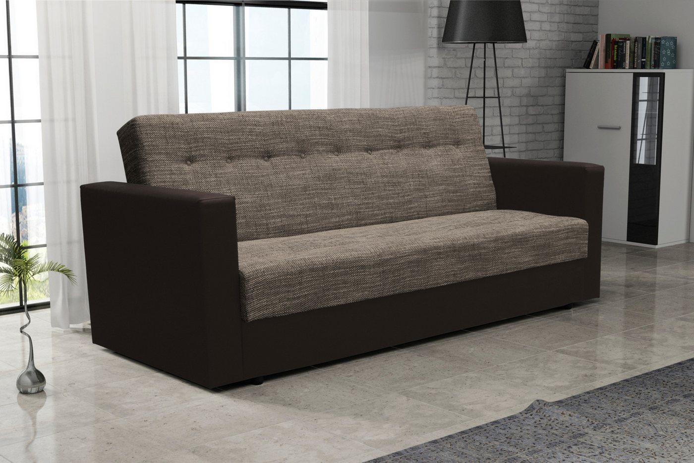 ALTDECOR Sofa WIN, Couch mit Schlaffunktion, Bettkasten, Wohnzimmer günstig online kaufen