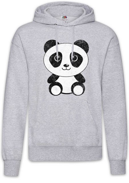 Urban Backwoods Hoodie Panda I Herren Hoodie Comic Look Bear Bär Cutie Süß günstig online kaufen