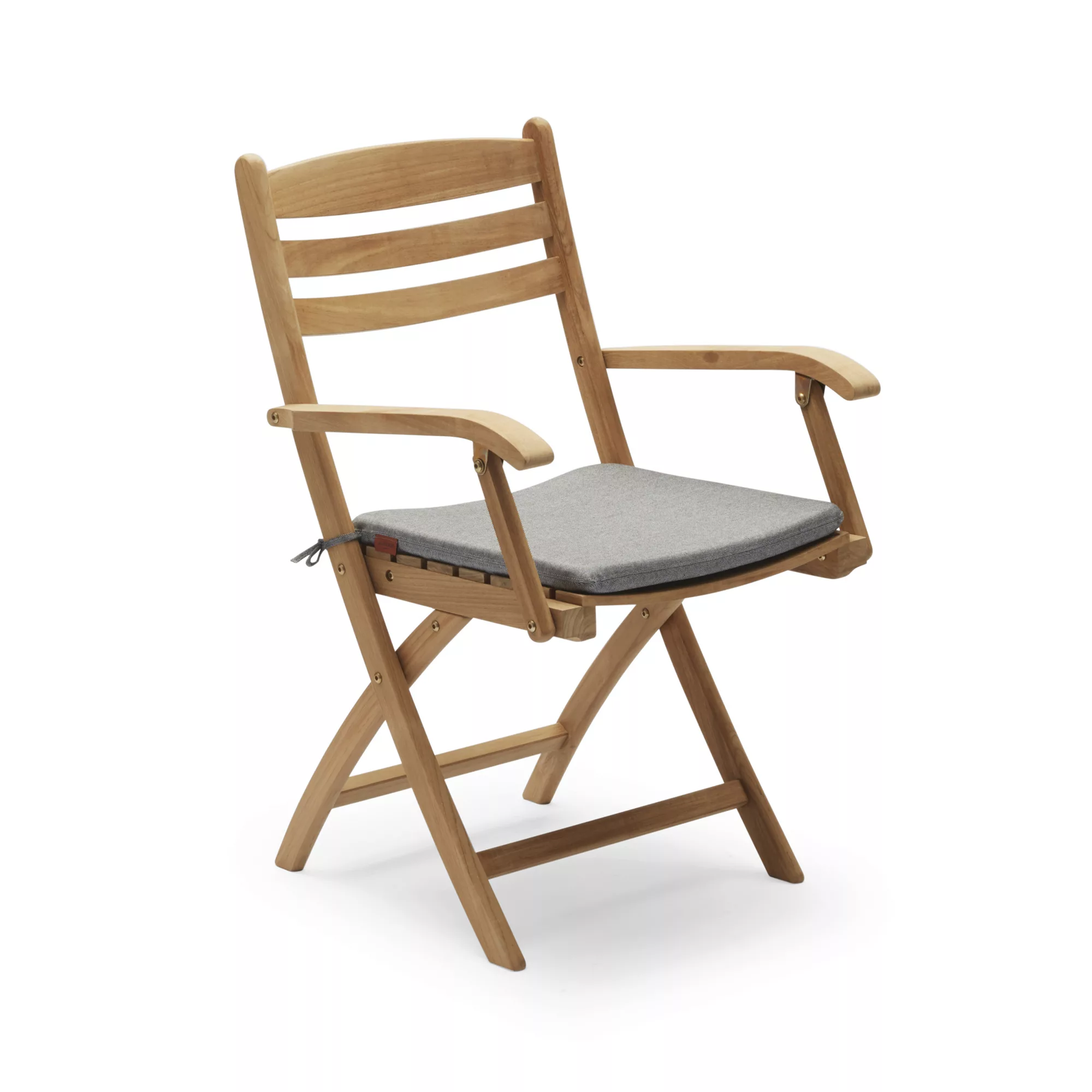 Skagerak - Sitzkissen für Selandia Armlehnstuhl - asche/LxBxH 42x42x3cm günstig online kaufen
