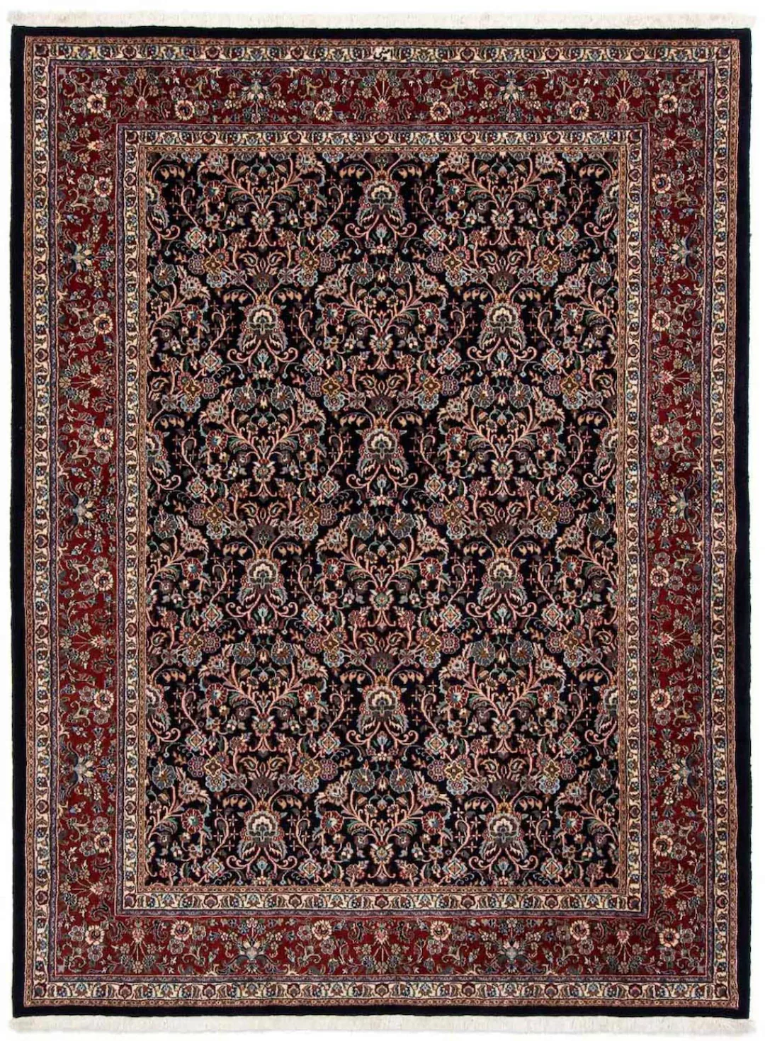 morgenland Wollteppich »Moud Blumenmuster 230 x 180 cm«, rechteckig, 10 mm günstig online kaufen