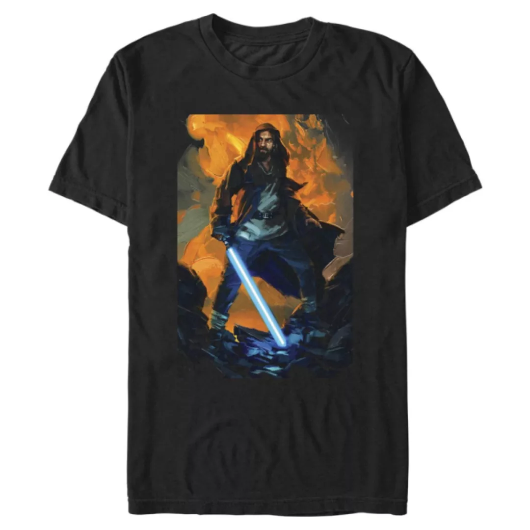 Star Wars - Obi-Wan Kenobi - Obi-Wan Kenobi Kenobi Paint - Männer T-Shirt günstig online kaufen