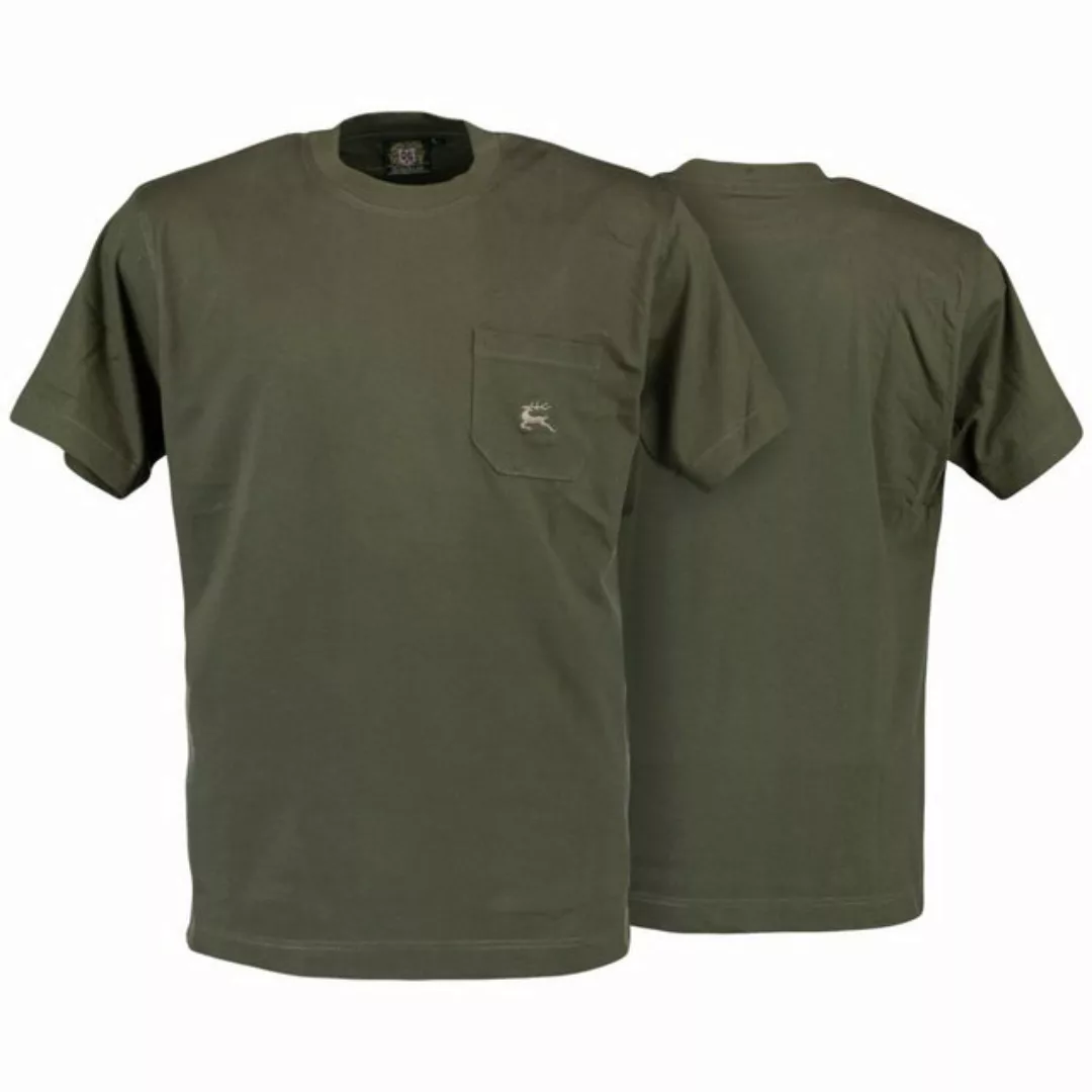 German Wear Trachtenshirt OJ11 (Spar-Set, 2er Pack) 2er Pack Jagd T-Shirt T günstig online kaufen