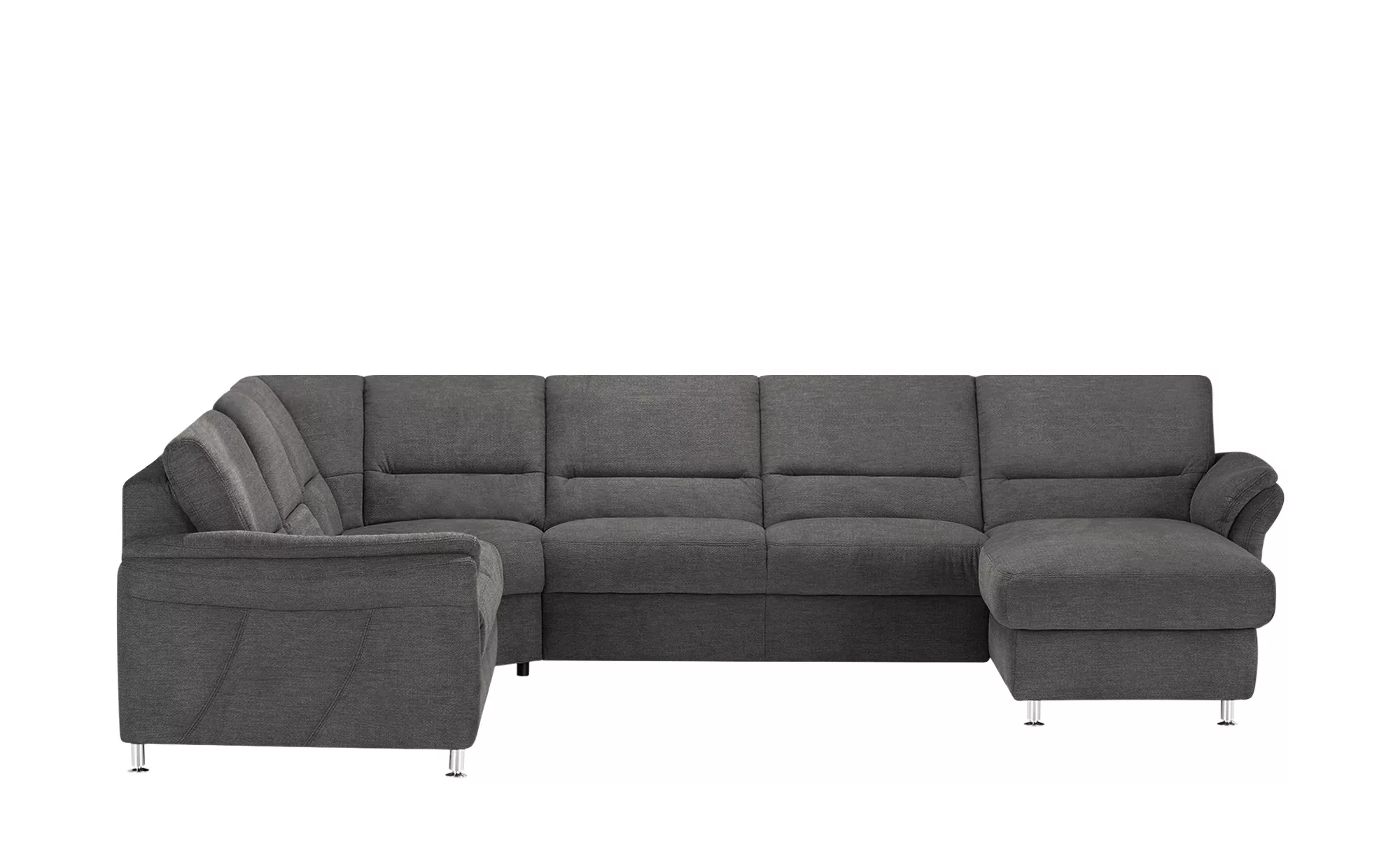 meinSofa Wohnlandschaft  Donald ¦ grau ¦ Maße (cm): B: 330 H: 89 T: 262 Pol günstig online kaufen