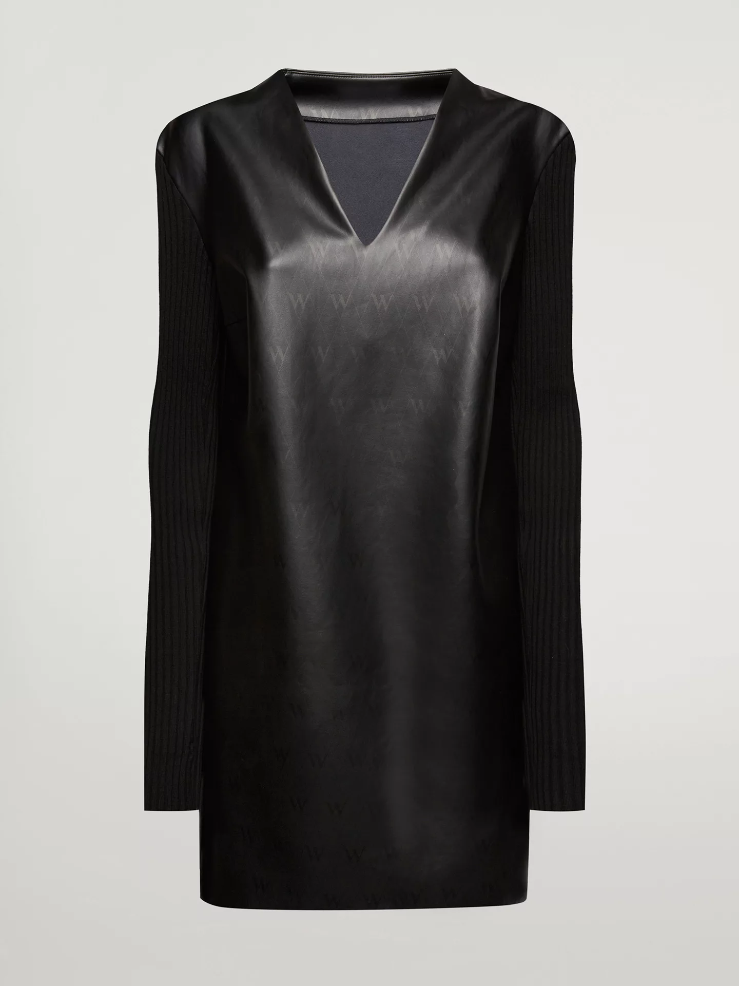 Wolford - Net Vegan Leather Dress, Frau, black, Größe: XS günstig online kaufen