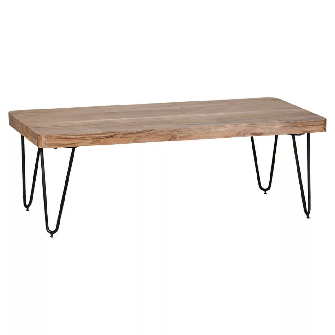 Couchtisch BAGLI Massiv-Holz Akazie 115 cm breit Wohnzimmer-Tisch Design Me günstig online kaufen