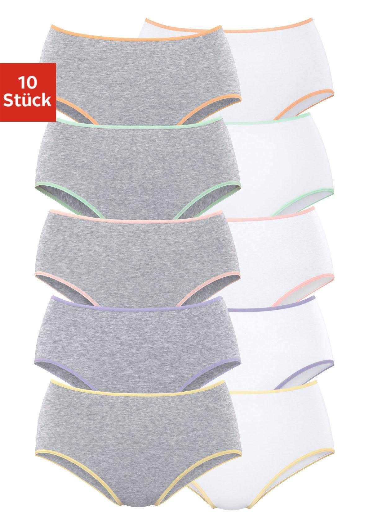 petite fleur Hüftslip (10er-Pack) aus elastischer günstig online kaufen