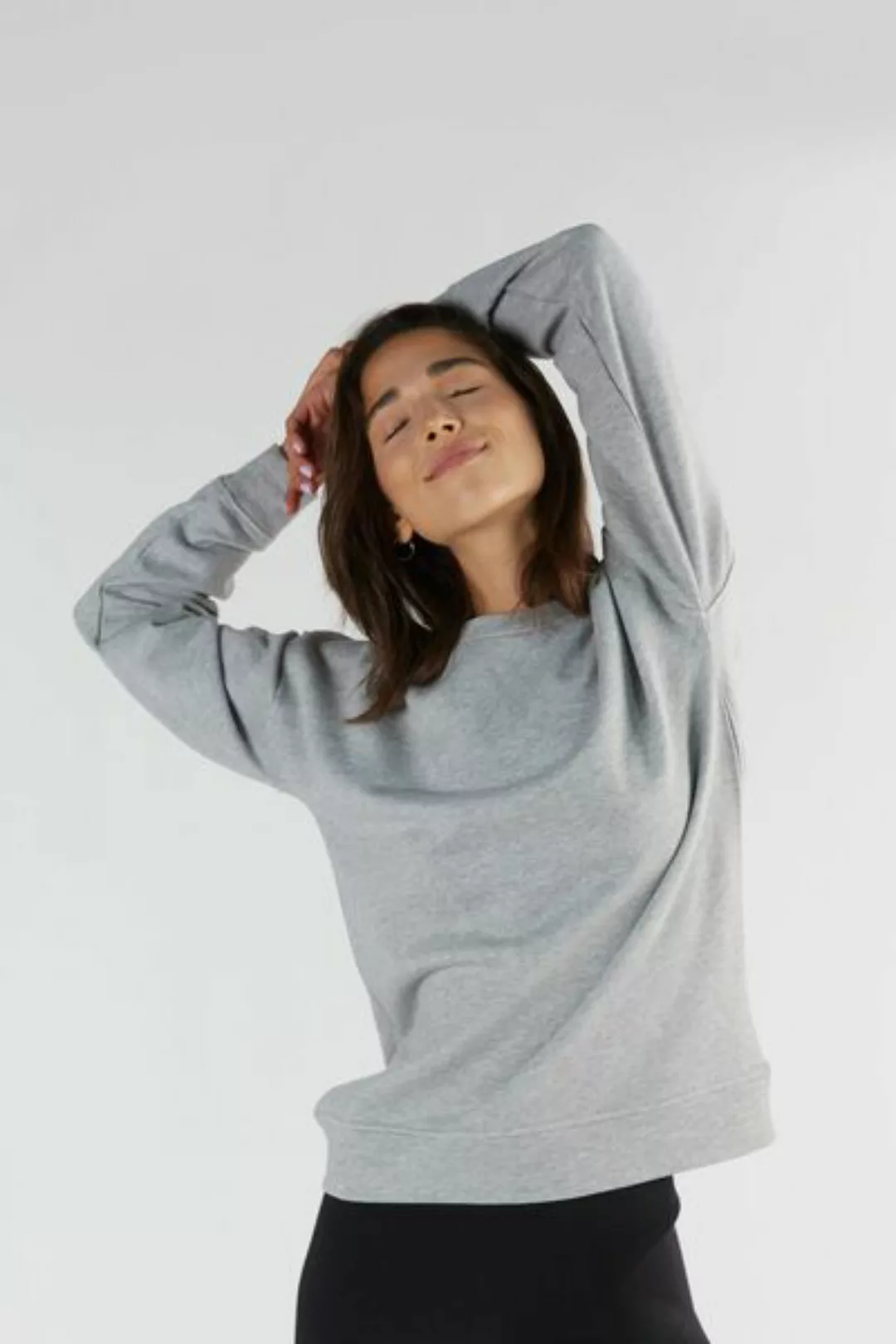 Damen Sweatshirt Aus Bio-baumwolle & Tencel-lyocell Hoodie T1800 günstig online kaufen