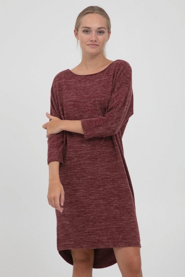 OXMO Sweatkleid OXBinala Damen Sweat Kleid mit Fledermausärmeln günstig online kaufen