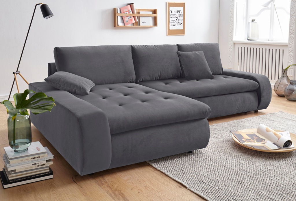 TRENDMANUFAKTUR Ecksofa "Indie II, tolle Detailverarbeitung, bequem und kom günstig online kaufen