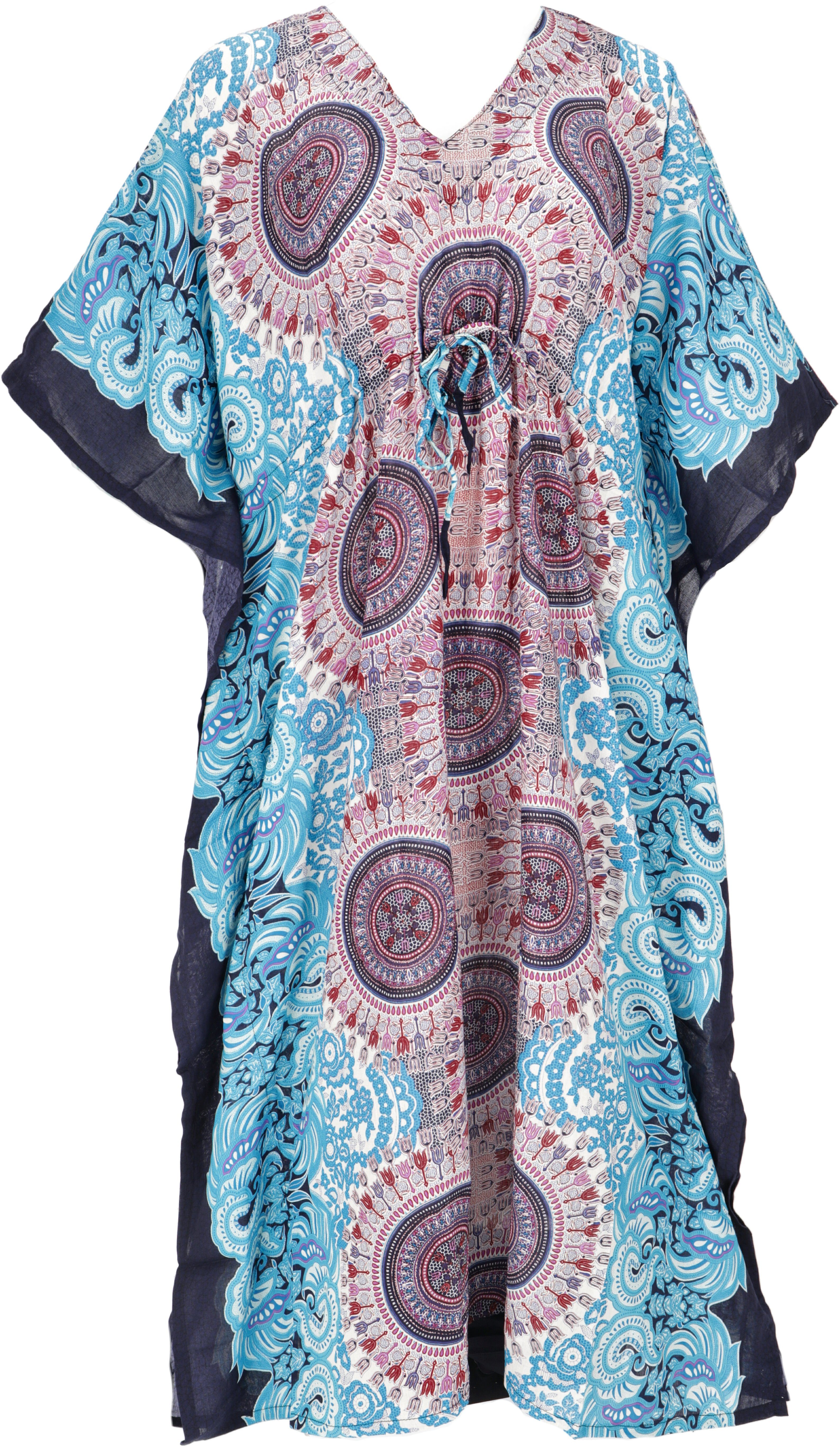 Guru-Shop Midikleid Ponchokleid, Kaftan, Maxikleid, Strandkleid günstig online kaufen