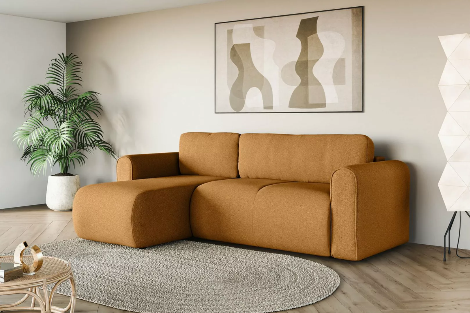 INOSIGN Ecksofa "Ecksofa Zacharia wahlweise mit Bettfunktion, BxTxH 250x166 günstig online kaufen