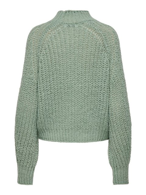 JACQUELINE de YONG Strickpullover Strickpullover Rollkragen Langarm Gerippt günstig online kaufen