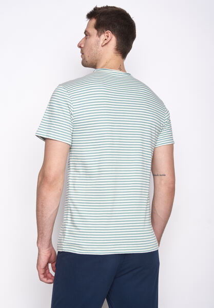 Open Stripes- T-shirt Für Herren günstig online kaufen
